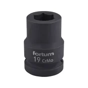 Fortum Vtična glava nenadoma 3/4, 19mm, L 52mm