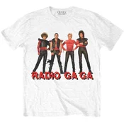 Queen Majica Radio Ga Ga Unisex White M