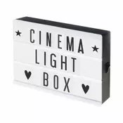 LED tabla s črkami 10,5x15 cm