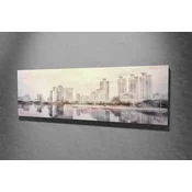 Wallity Dekorativna slika na platnu, 30x80cm, Šarena