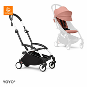 Stokke Ogrodje s sedežno enoto 6+ color pack Yoyo ginger