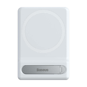 Baseus Baseus zložljivo magnetno vrtljivo stojalo za iPhone MagSafe (belo), (20628014)