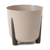 shumee Cvetlični lonček Moss ECO coffee latte 26xh25 cm