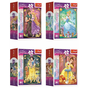 Trefl Display Puzzle Disneyjeve princese 54 kosov (40 kosov)