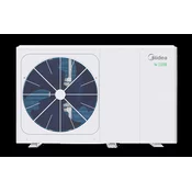 MIDEA Toplotna črpalka Monoblok MHC-V 10W/D2N8-BE30(el.grelec 3kW) -1-fazni-10kW