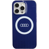 Audi IML Big Logo MagSafe Case iPhone 13 Pro 6.1 navy blue hardcase AU-IMLMIP13P-Q5/D2-BE (AU-IMLMIP13P-Q5/D2-BE)