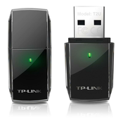TP-LINK brezžična USB mrežna kartica Archer T2U AC600 Dual Band