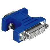 Hama Adapter 15-pin HDD Moški vtič - DVI Analogne Ženski vtič Modra