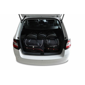 KJUST Komplet 5 kosov potovalnih torb AERO za SKODA FABIA KOMBI 2014+