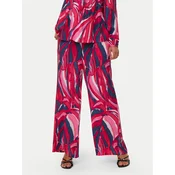 Vero Moda Hlače iz tkanine Vera 10338759 Roza Wide Leg