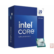 Intel Core i9-14900K, 2.40GHz/6.00GHz turbo, 24 cores (32 Threads), 36MB Smart cache, 32MB L2 cache, Intel UHD Graphics 770
