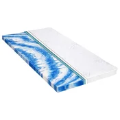 Vidaxl Nadvzmetnica 80x200 cm pena z gelom 7 cm