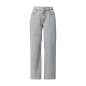 Noisy may Kavbojke NMJANNEL siv denim