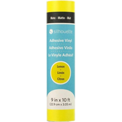 Silhouette Matte Removable Vinyl - 22,9 cm x 3 m - Lemon