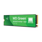 WD Green SN3000 NVMe SSD 500GB M.2 2280, WDS500G4G0E-00CPS0