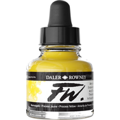 Daler Rowney FW Akrilno črnilo Process Yellow 29,5 ml 1 kos