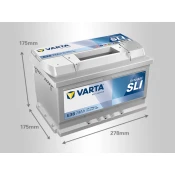 Varta Akumulator Dynamic Sli, 12V, 74Ah