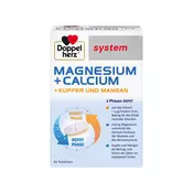 Doppelherz System Magnezij + kalcij, bakar i mangan DEPO tablete, dodatak prehrani