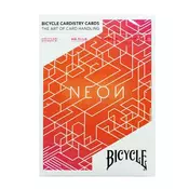 Bicycle neon orange cardistry karte, 0441-1