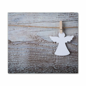 tulup.si Steklena podloga za rezanje Sveti Angel pozimi 2x30x52 cm