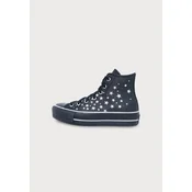 CONVERSE Visoke superge CTAS srebrno-siva/črna