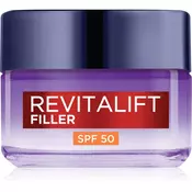 Loréal paris Revitalift Filler Trattamento Anti Rughe Rivolumizzante Spf50 50 ml
