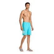 ADIDAS SPORTSWEAR Kratke hlače za surfanje 3-Stripes Swim Shorts  voda / bela