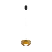 Argon 8816 - Lestenec na vrvici TEVO 1xG9/4,5W/230V rjava/dimna