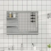 Vidaxl Kopalniško ogledalo 60x10,5x45 cm iverna plošča