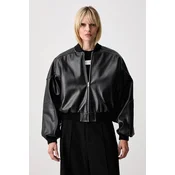 MM6 Maison Margiela bomber jakna ženska iz imitacije usnja