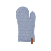 Oven mitt, 18 x 32 cm, Havana, Blue stone - Tiseco