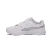 PUMA Rickie Classic Kids Sneakers, Shoes, White/Silver, 31