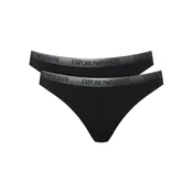 Emporio Armani Underwear Komplet tangic? EW000402 AF25572 UC001 Črna