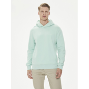 Pulover Calvin Klein moški, oranžna barva, s kapuco, K10K109927