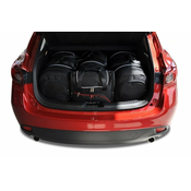 KJUST Komplet 4 kosov potovalnih torb AERO za MAZDA 3 HATCHBACK 2013-2018