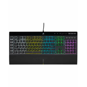 CORSAIR Gejmerska tastatura K55 RGB crna