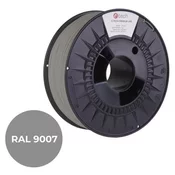 C-Tech tiskalna struna PREMIUM LINE ( filament), PLA, siv aluminij, RAL9007, 1,75mm, 1kg