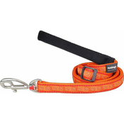 Red Dingo Najlonski povodec hypno oranžna 20 mm