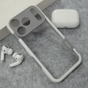 Maska Wolmtt Bumper za iPhone 17 Pro bela