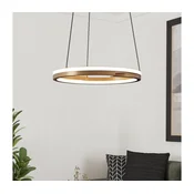 Eglo 901826 - LED lestenec z možnostjo zatemnitve na jeklenem kablu MEZZOMONTE 2xLED/20W/230V bronza + daljinski upravljalnik