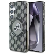 Karl Lagerfeld KARL LAGERFELD etui za SAMSUNG S25 KLHMS25SHMCKMHK (Magnetic IML Metal Monogram KC Heads) črn