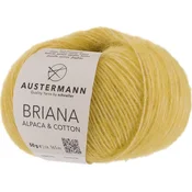Austermann Briana Alpaca & Cotton 90319-01 Yellow Pletilna preja