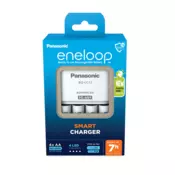 Eneloop K-KJ17MCD40E polnilec s 4 2000mAh AA baterijami