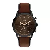 Fossil Ročna ura Neutra FS6163 Rjava