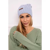 Kesi Cap with fleece Paulina K227 blue