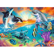 Ravensburger Puzzle Življenje v oceanu XXL 200 kosov