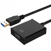 CO2 CO2 ADAPTER USB 3 HDMI ADAPTER KABELSKO VOZLIŠČE PRETVORNIK FULL HD 1080P 60HZ