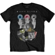 Biffy Clyro Majica Hands Unisex Black M