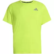 ADIDAS PERFORMANCE Tehnicka sportska majica Adi365 Breeze  neonsko žuta / siva