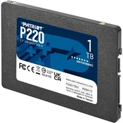 PATRIOT SSD 2.5 SATA3 1TB P220 550MBs/500MBs P220S1TB25 sivi